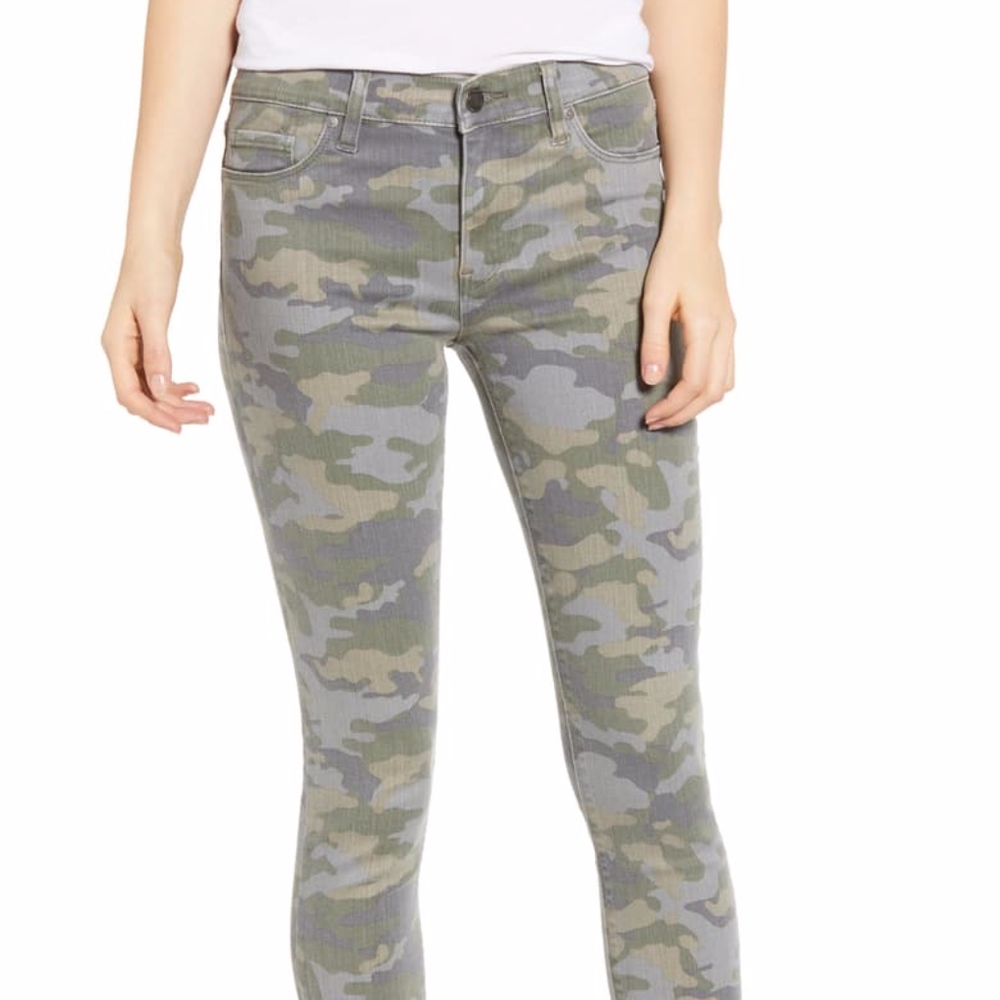 FLIPSIDE REVERSIBLE SKINNY JEANS CAMO/GRAY